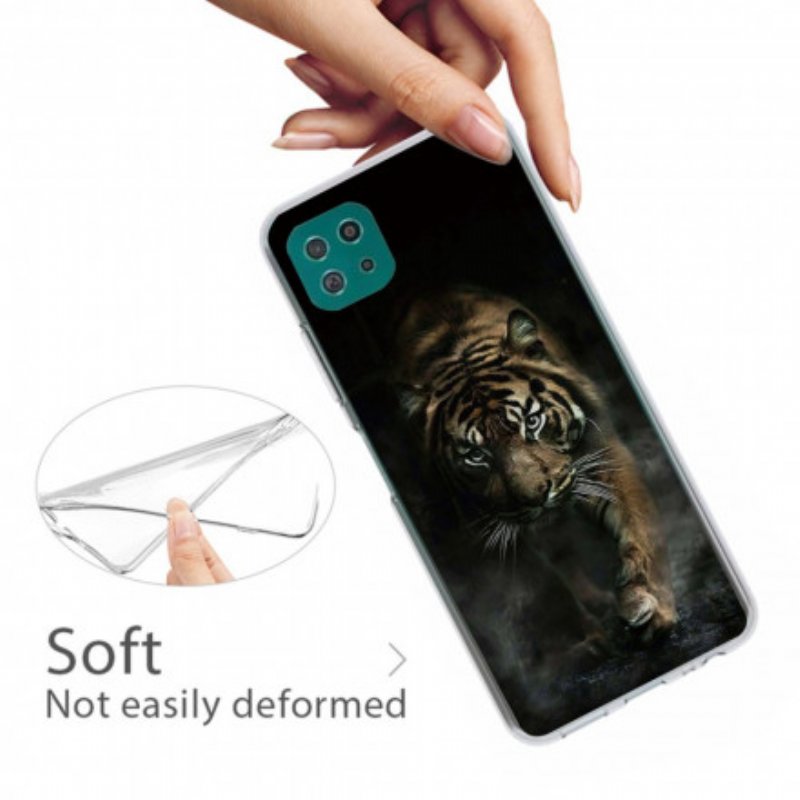 Skal Samsung Galaxy A22 5G Flexibel Tiger