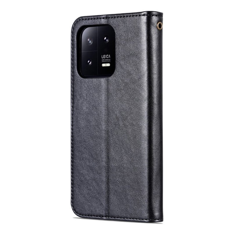 Fodral Xiaomi 13 Azns Lädereffekt