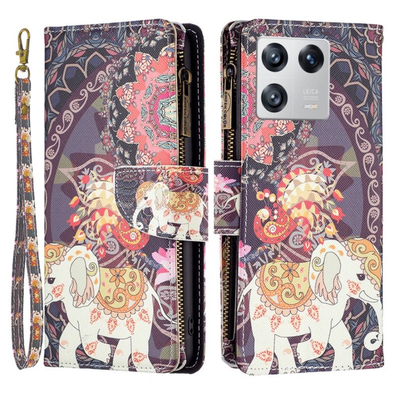 Fodral Xiaomi 13 Elephant Zip-ficka