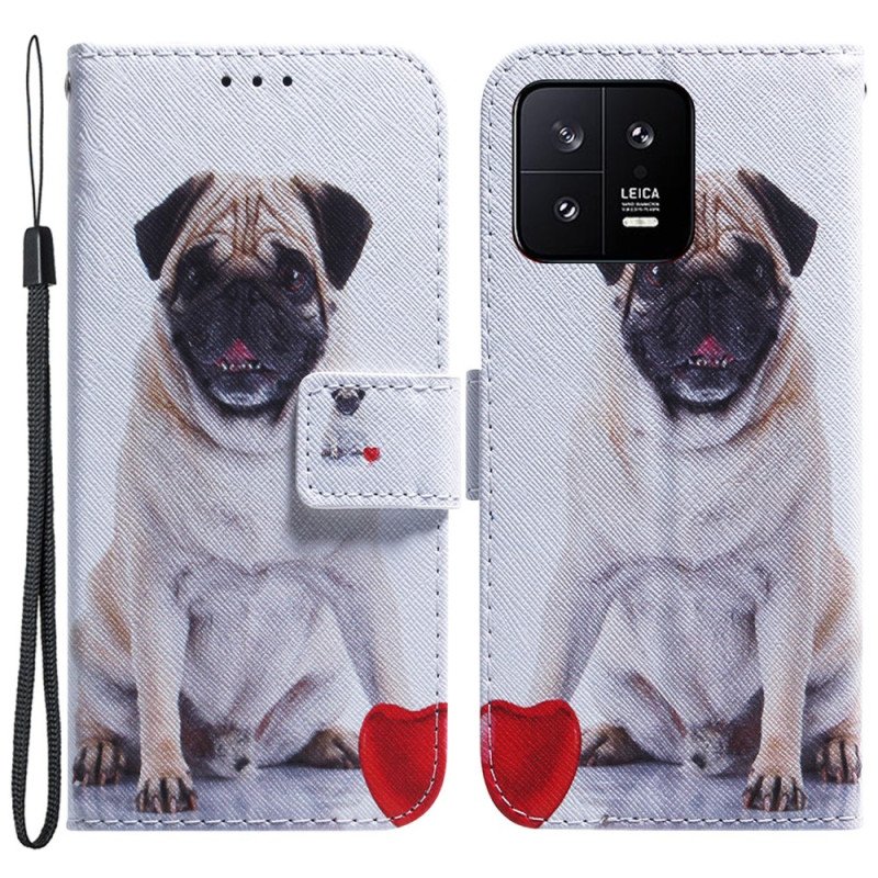 Fodral Xiaomi 13 Mops Hund