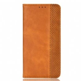 Folio-fodral Xiaomi 13 Läderfodral Vintage Läderstil