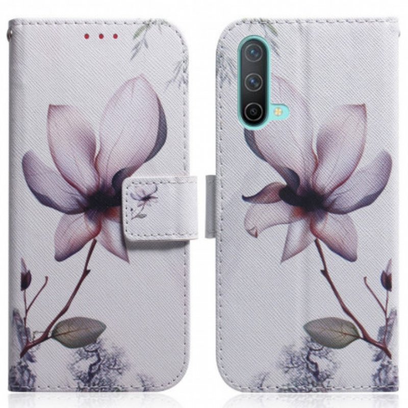 Fodral OnePlus Nord CE 5G Blomma Dusty Pink