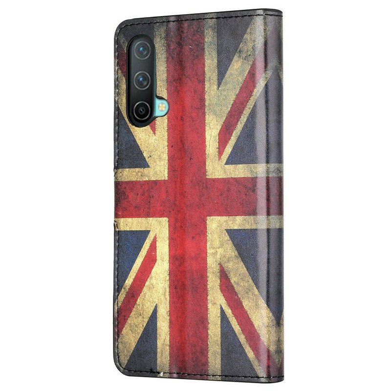 Fodral OnePlus Nord CE 5G Englands Flagga