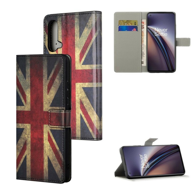 Fodral OnePlus Nord CE 5G Englands Flagga