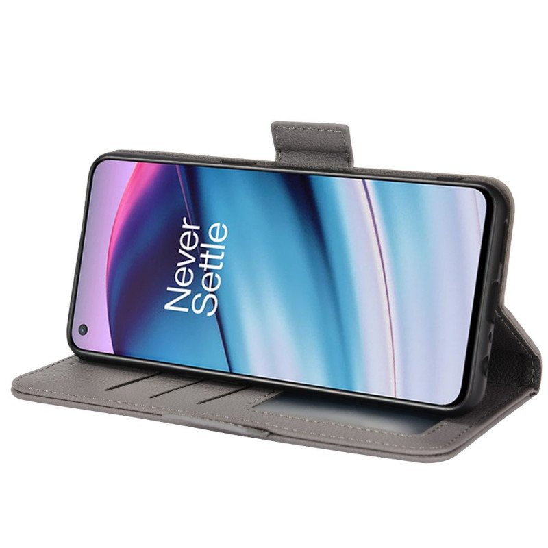 Fodral OnePlus Nord CE 5G Folio-fodral Flap Double Nya Färger