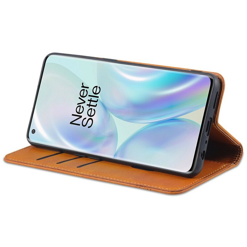 Folio-fodral OnePlus Nord CE 5G Läderfodral Azns Läder Styling