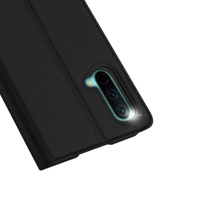 Folio-fodral OnePlus Nord CE 5G Läderfodral Skin Pro Dux Ducis