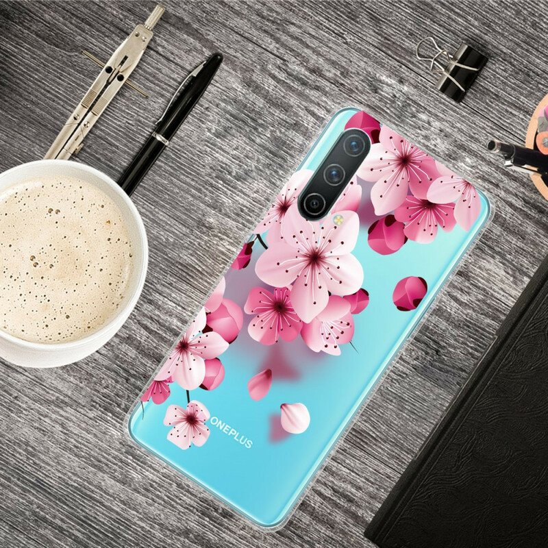 Skal OnePlus Nord CE 5G Små Rosa Blommor