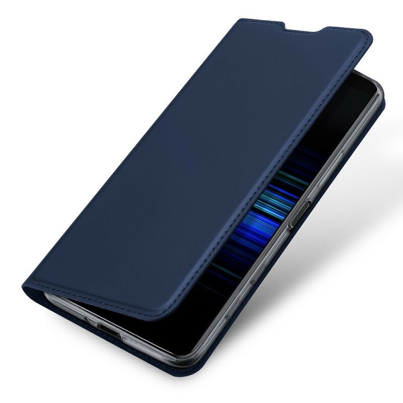 Folio-fodral Sony Xperia 5 II Läderfodral Skin Pro Dux Ducis