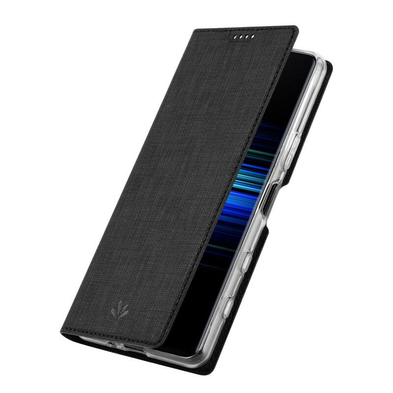 Folio-fodral Sony Xperia 5 II Läderfodral Strukturerad Vili Dmx