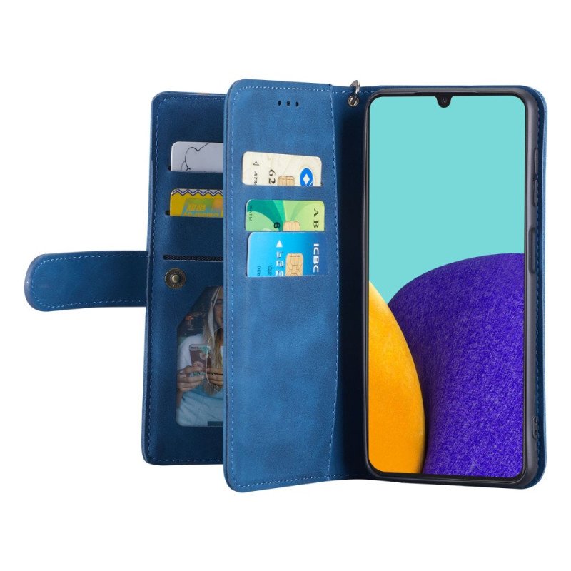 Fodral Samsung Galaxy A23 5G Faux Leather 9 Casedance Korthållare