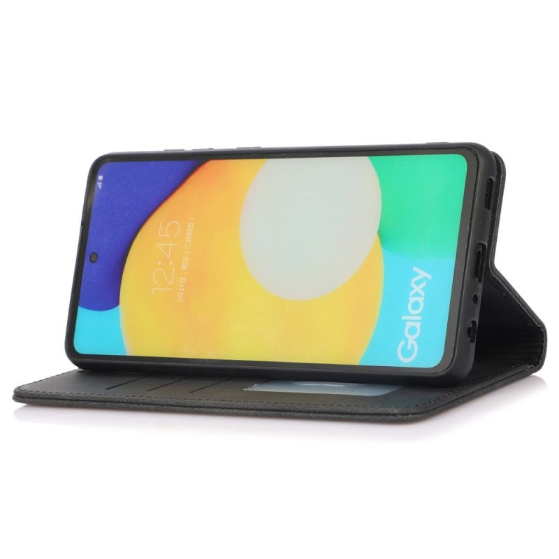 Folio-fodral Samsung Galaxy A23 5G Läderfodral Läder Styling