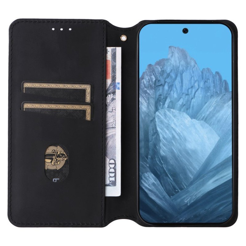 Folio-fodral Google Pixel 9 Pro Xl Telefonfodral 3d-diamanter