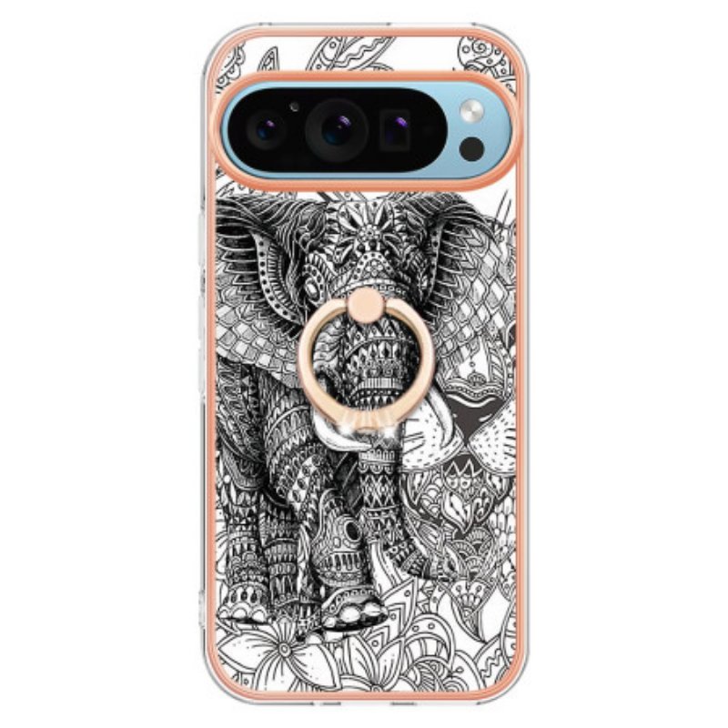 Skal För Google Pixel 9 Pro Xl Elephant Totem Support Ring