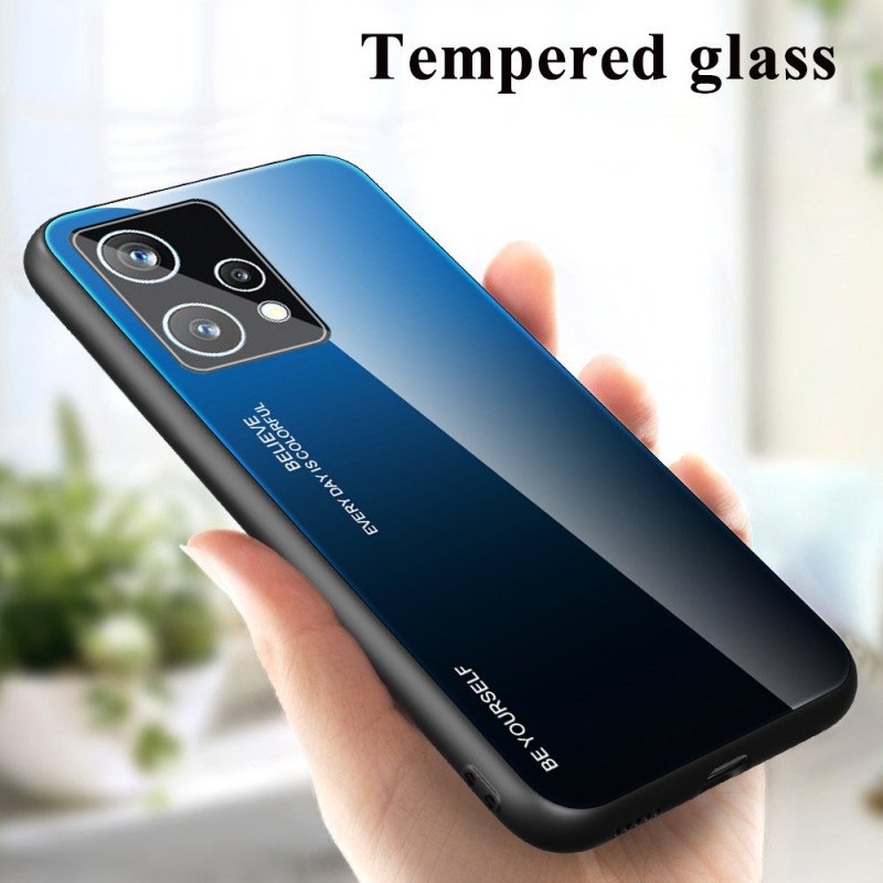 Mobilskal Realme 9 Pro Plus Härdat Glas Var Dig Själv