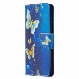 Fodral Samsung Galaxy A72 4G / A72 5G Butterflies Kings