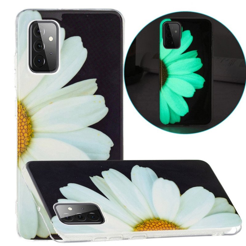 Skal Samsung Galaxy A72 4G / A72 5G Fluorescerande Flower Series