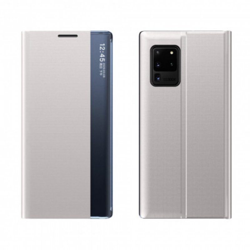 Skal Samsung Galaxy A72 4G / A72 5G Texturerad Lädereffekt