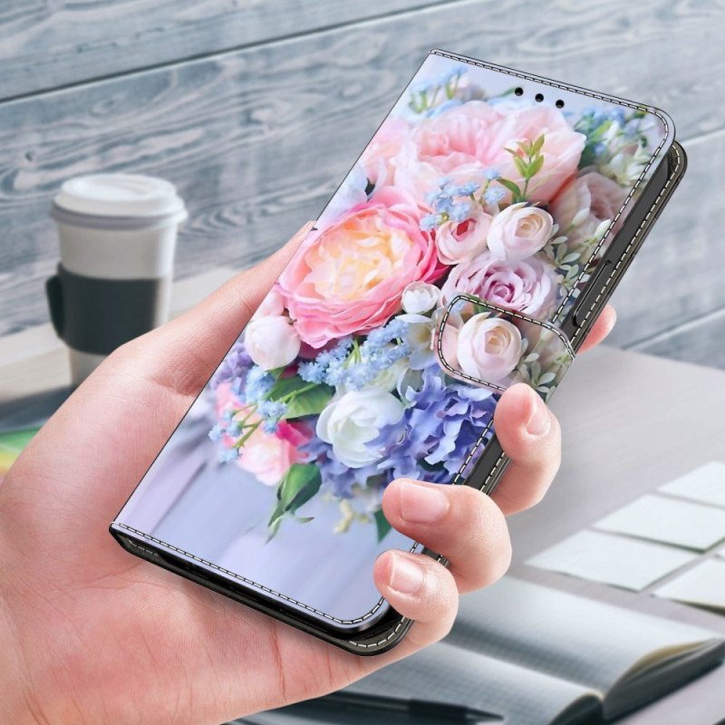 Fodral Xiaomi 14 Pro Färgglada Blommor