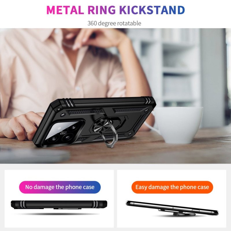 Skal Xiaomi 14 Pro Telefonfodral Robust Ring-support