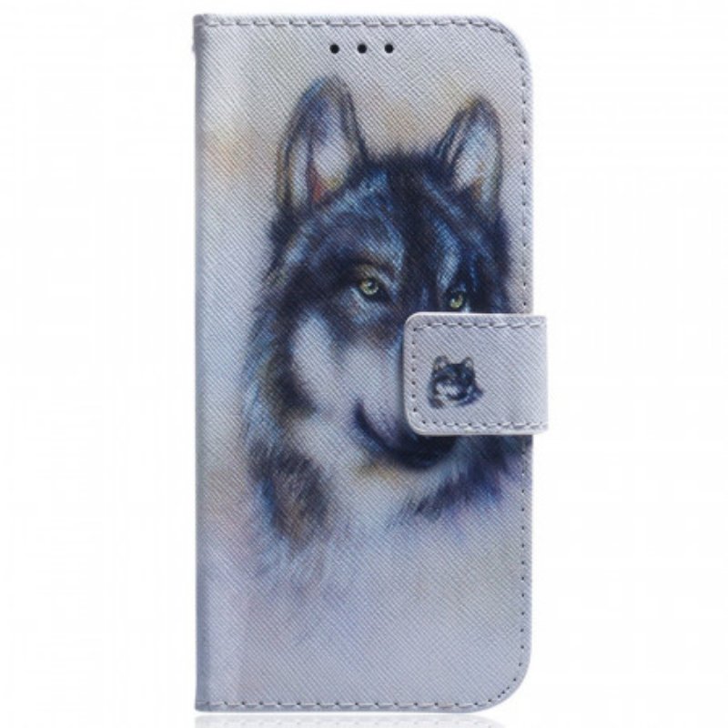 Fodral Samsung Galaxy M53 5G Akvarell Hund