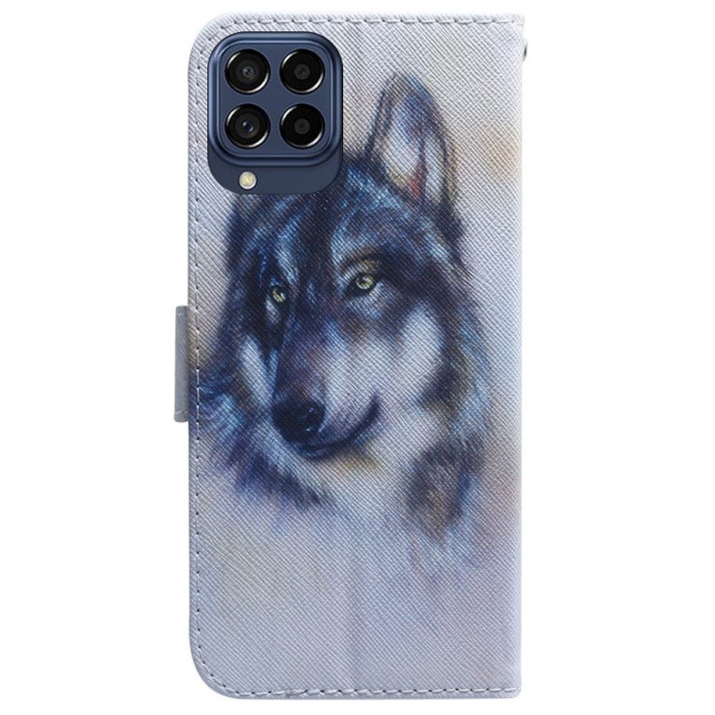 Fodral Samsung Galaxy M53 5G Akvarell Hund