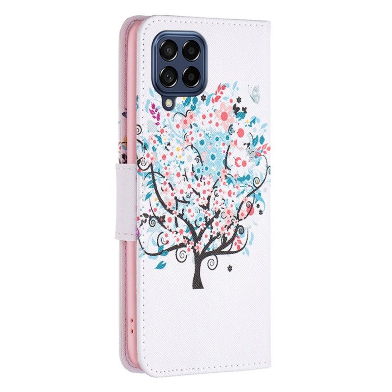 Fodral Samsung Galaxy M53 5G Blommande Träd