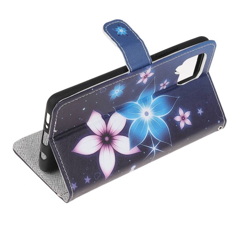 Fodral Samsung Galaxy M53 5G Med Kedjar Lunar Strap Blommor