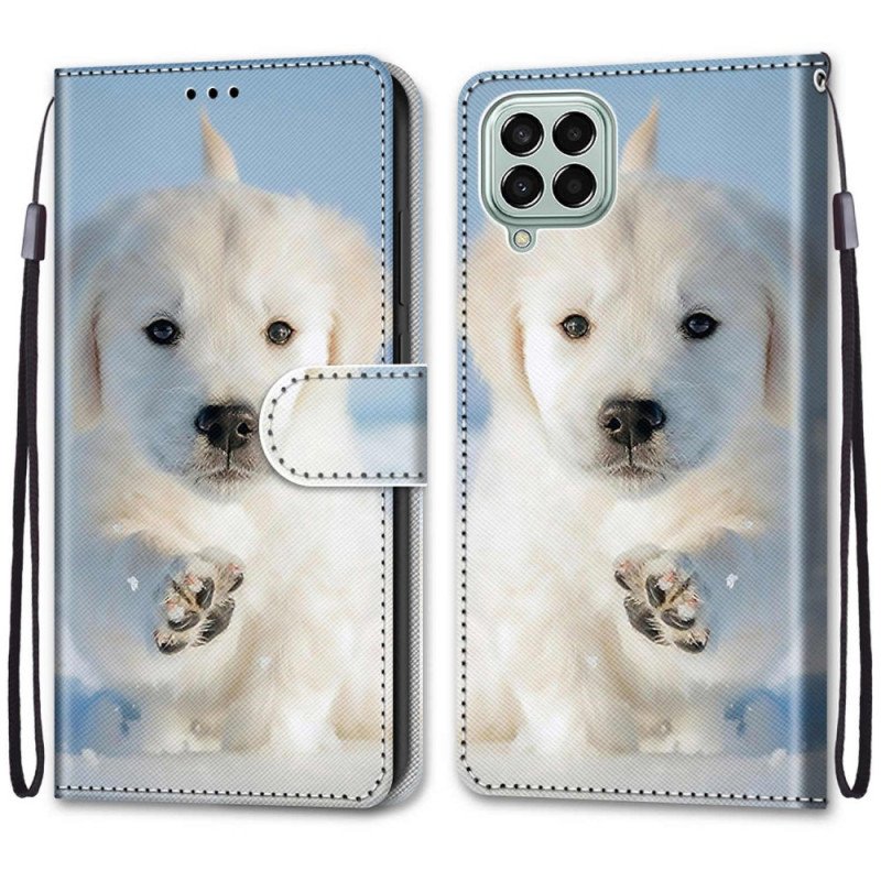 Fodral Samsung Galaxy M53 5G Med Kedjar Thong Hund