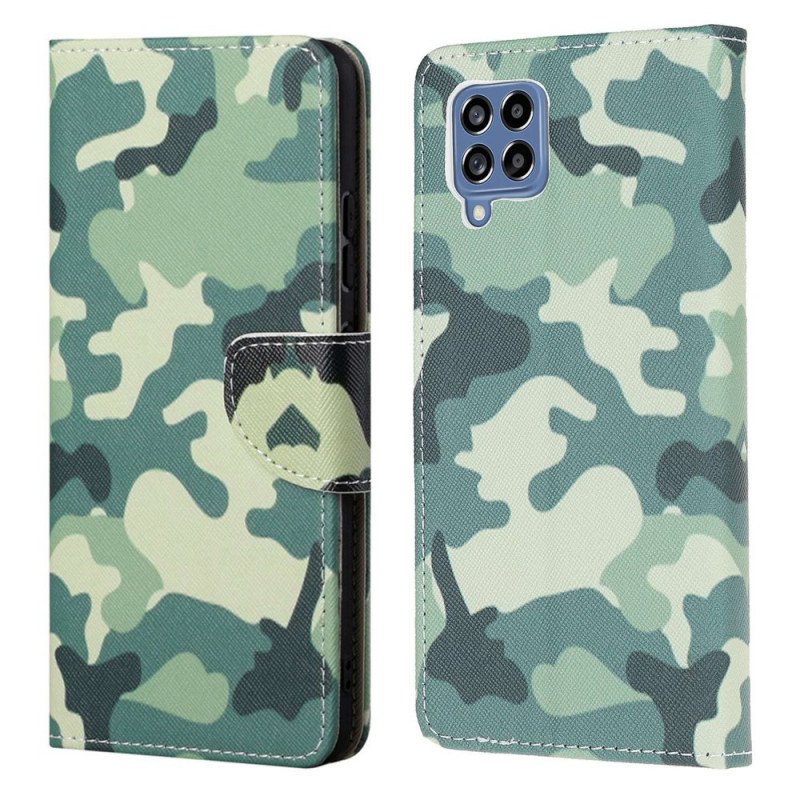 Fodral Samsung Galaxy M53 5G Militärt Kamouflage