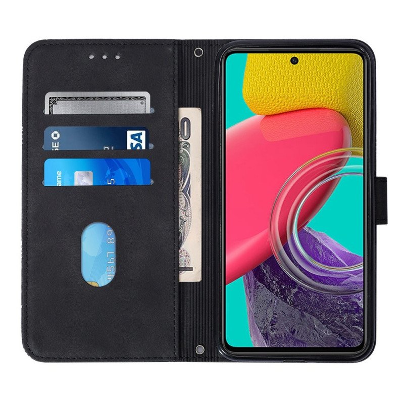 Folio-fodral Samsung Galaxy M53 5G Axeltrianglar