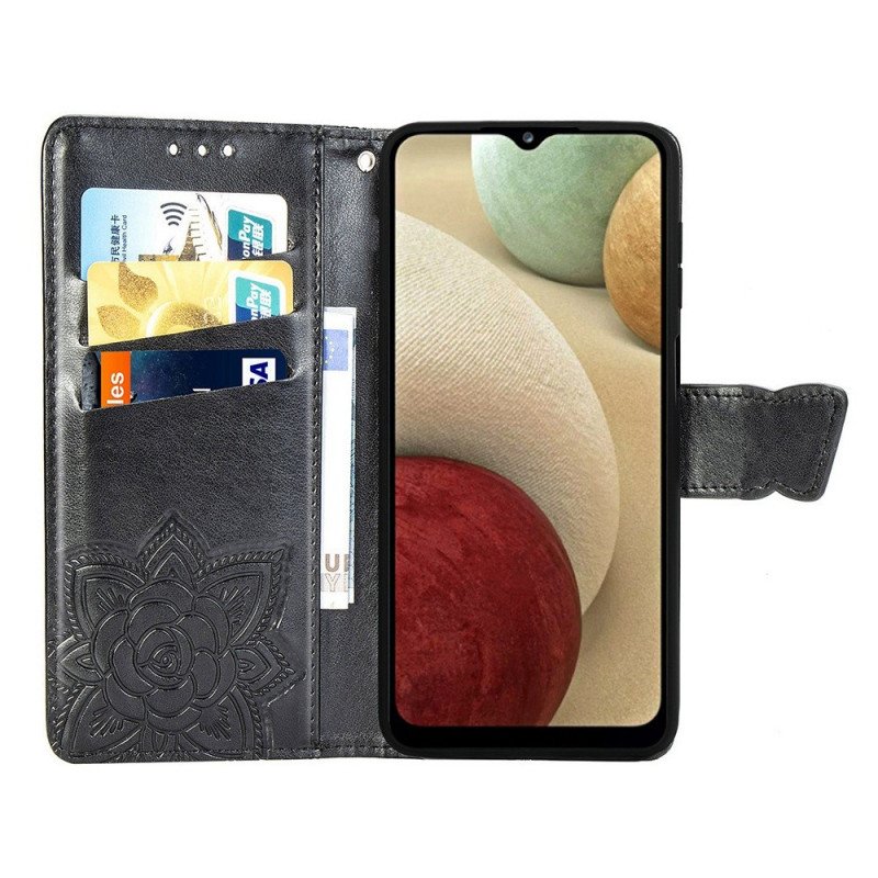 Folio-fodral Samsung Galaxy M53 5G Barock Fjäril