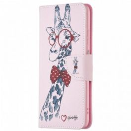 Folio-fodral Samsung Galaxy M53 5G Brainy Giraff