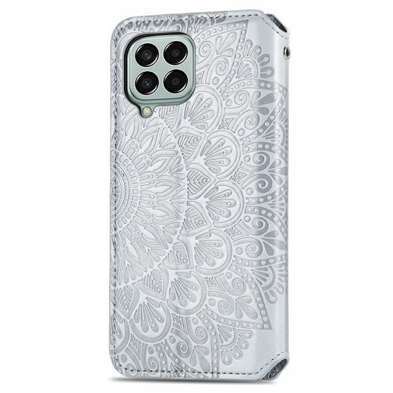 Folio-fodral Samsung Galaxy M53 5G Läderfodral Mandala