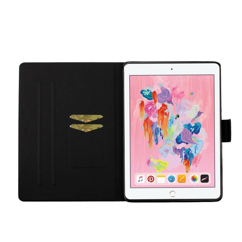 Fodral iPad 10.2" (2020) (2019) Blommor