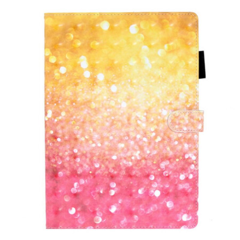 Fodral iPad 10.2" (2020) (2019) Glittergradient