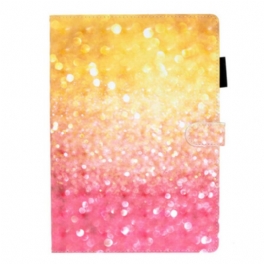 Fodral iPad 10.2" (2020) (2019) Glittergradient