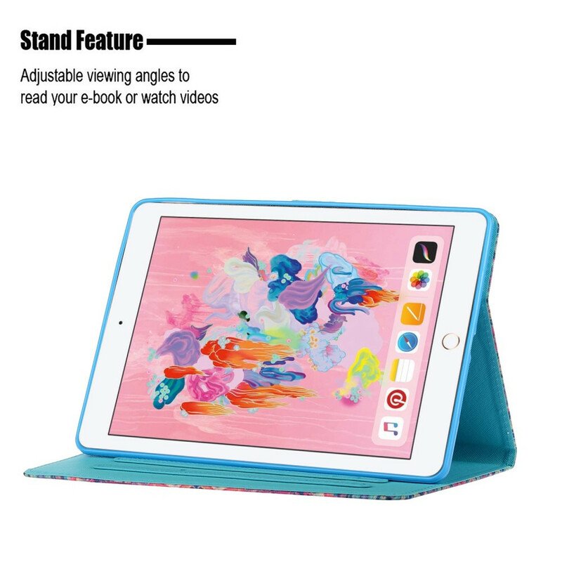 Fodral iPad 10.2" (2020) (2019) Kaktusar Slappna Av