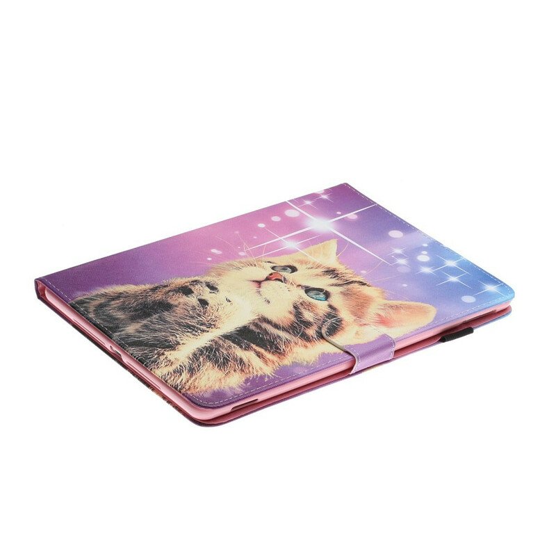 Fodral iPad 10.2" (2020) (2019) Kitten Stars