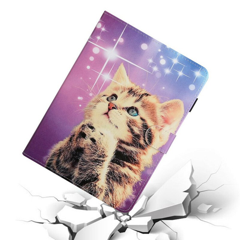 Fodral iPad 10.2" (2020) (2019) Kitten Stars