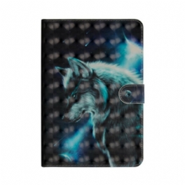 Fodral iPad 10.2" (2020) (2019) Light Spot Wolf