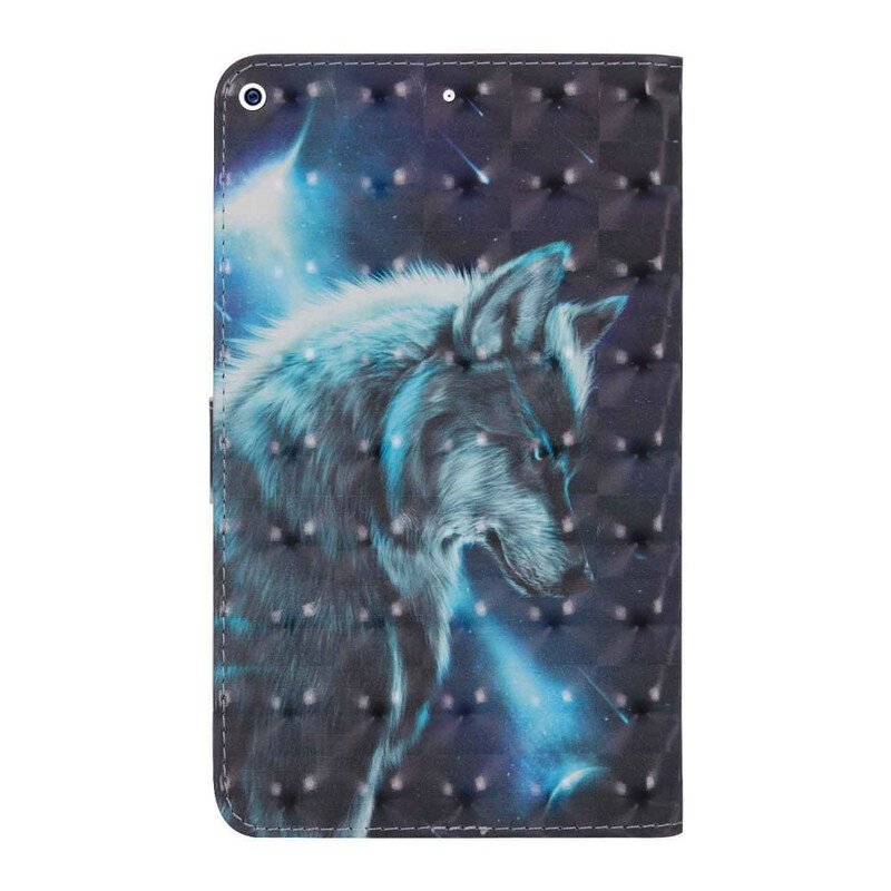 Fodral iPad 10.2" (2020) (2019) Light Spot Wolf