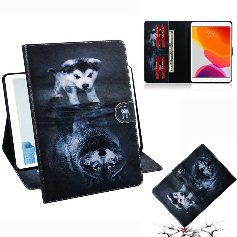 Fodral iPad 10.2" (2020) (2019) Liten Hund