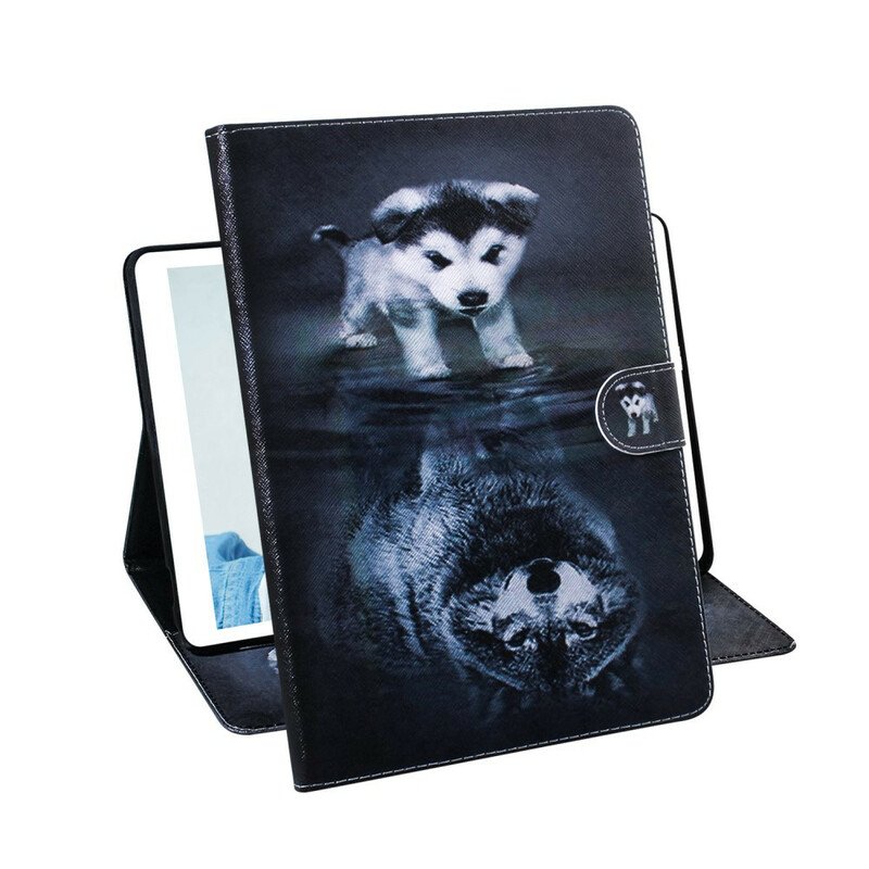 Fodral iPad 10.2" (2020) (2019) Liten Hund