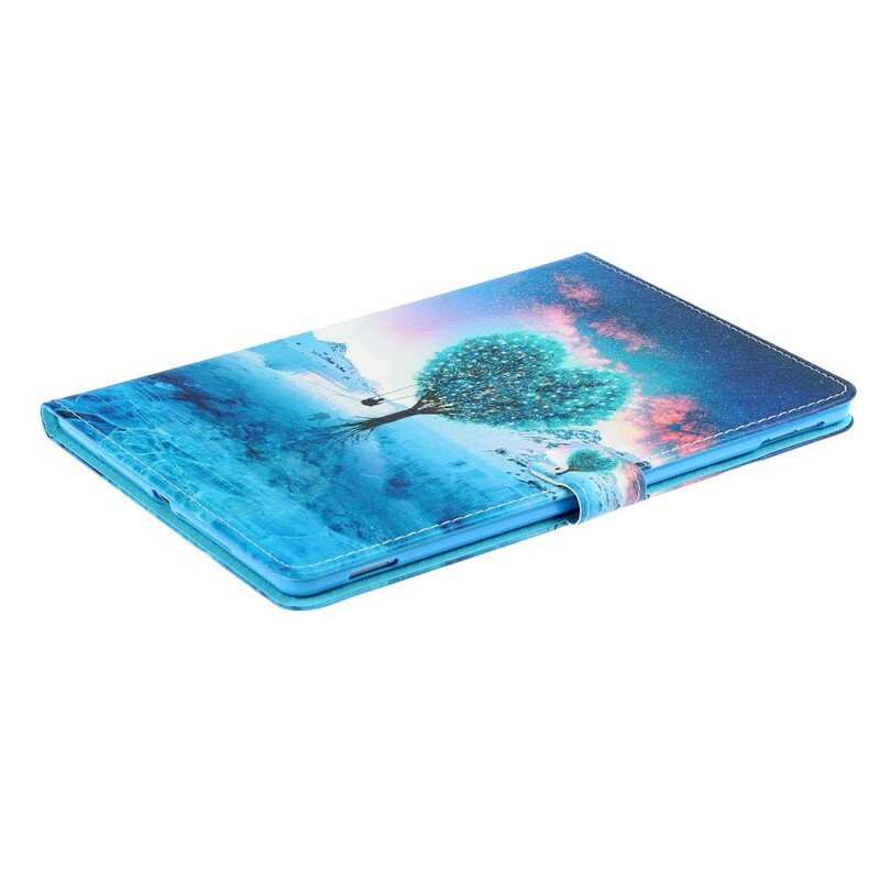 Fodral iPad 10.2" (2020) (2019) Träd Hjärta