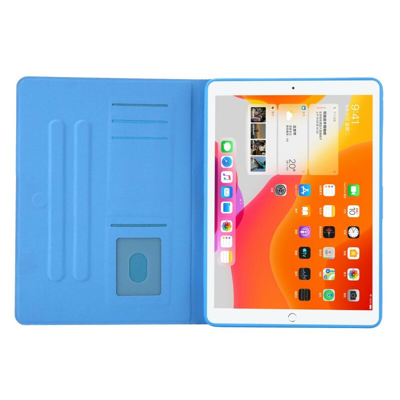 Folio-fodral iPad 10.2" (2020) (2019) Abstraktion