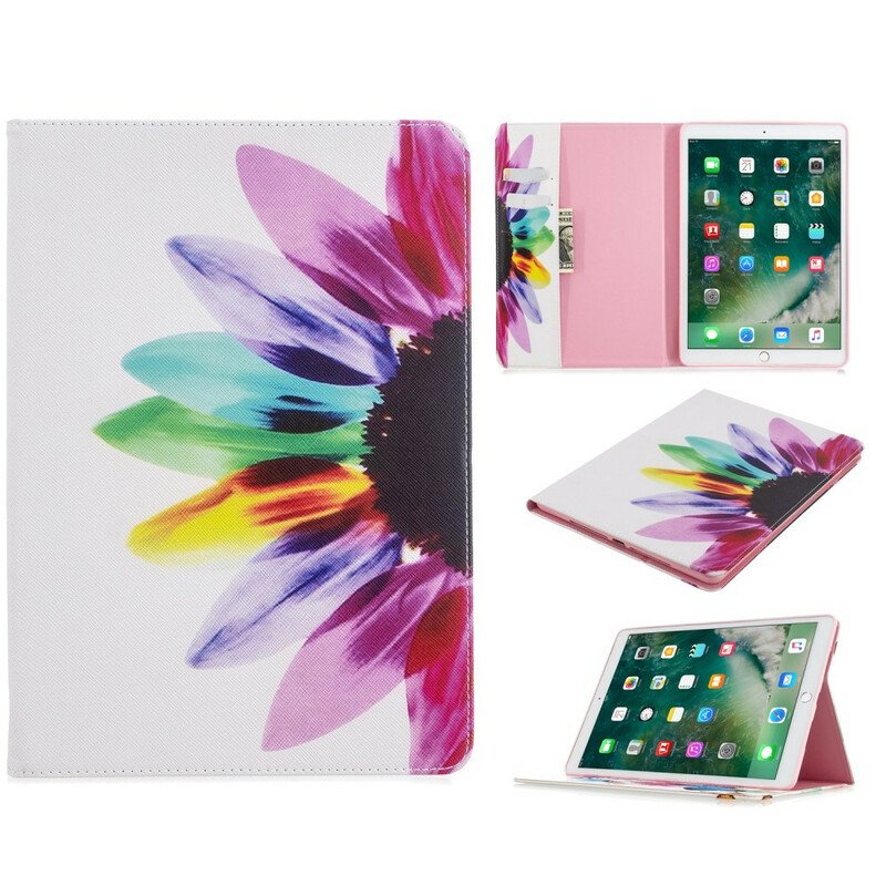 Folio-fodral iPad 10.2" (2020) (2019) Blomma Målning