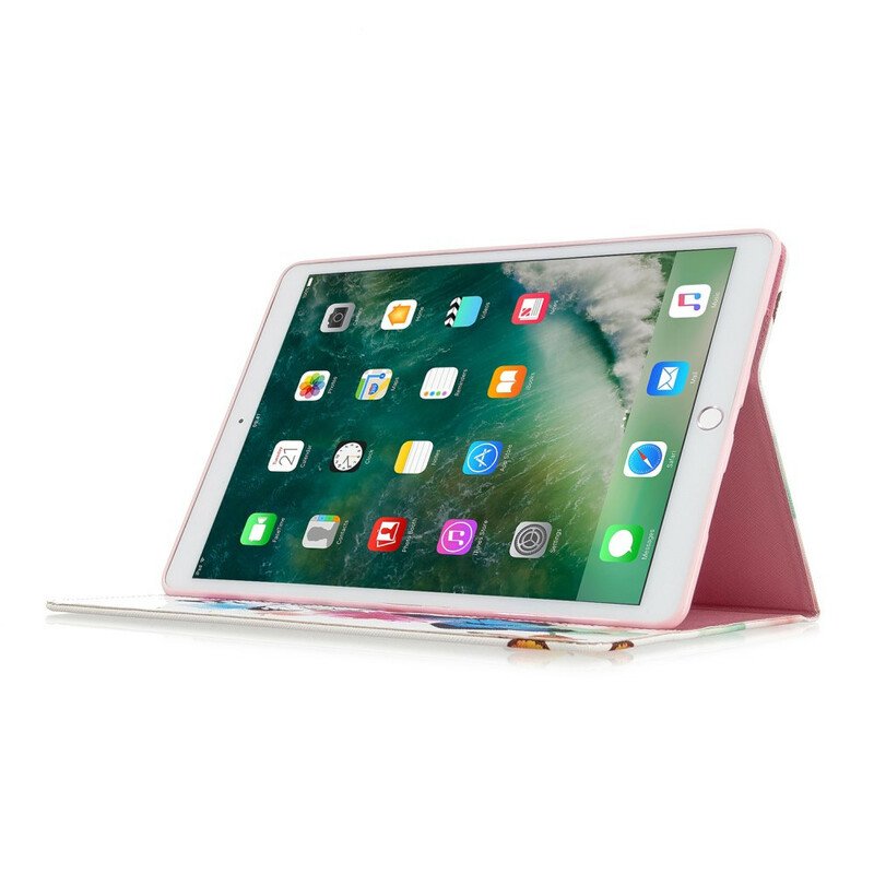 Folio-fodral iPad 10.2" (2020) (2019) Blomma Målning