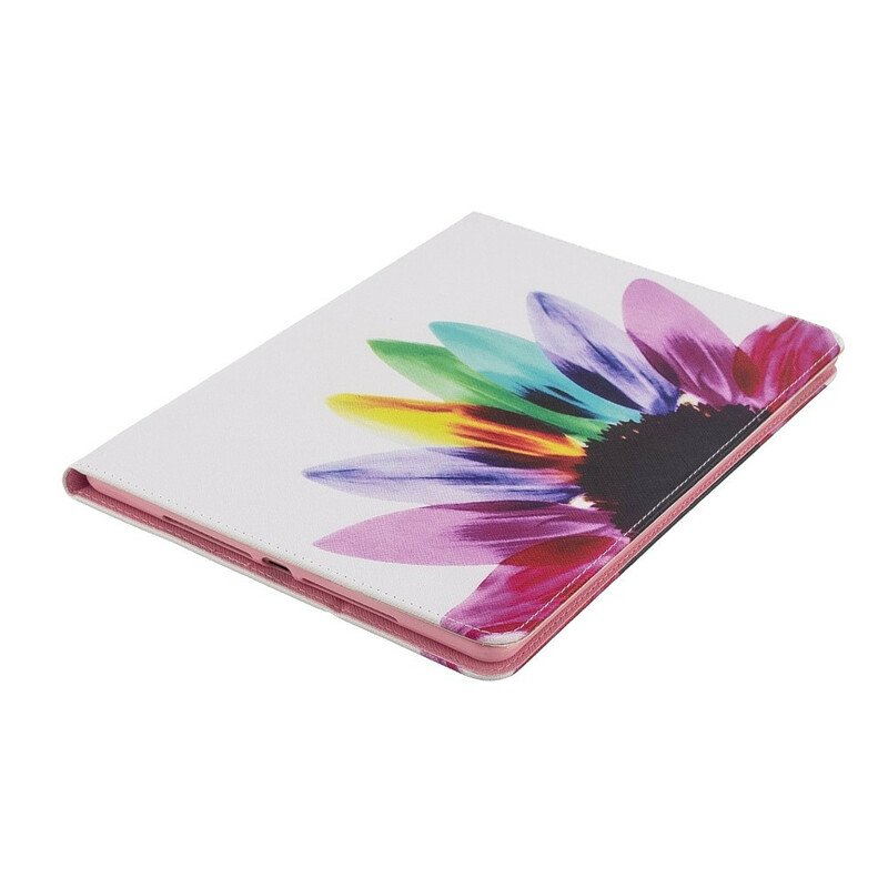 Folio-fodral iPad 10.2" (2020) (2019) Blomma Målning