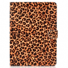 Folio-fodral iPad 10.2" (2020) (2019) Leopard